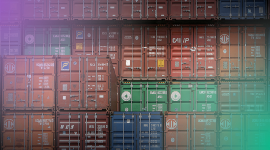 An image of containers indicating dockerization